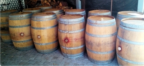 225 Liter Barrique-Weinfass gebraucht, unbehandelt